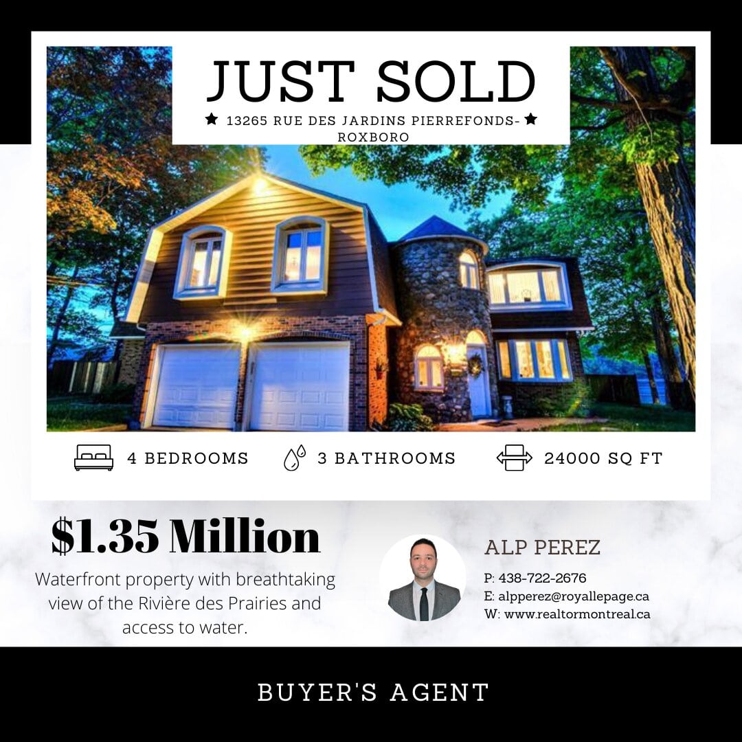 Pierrefonds house sold