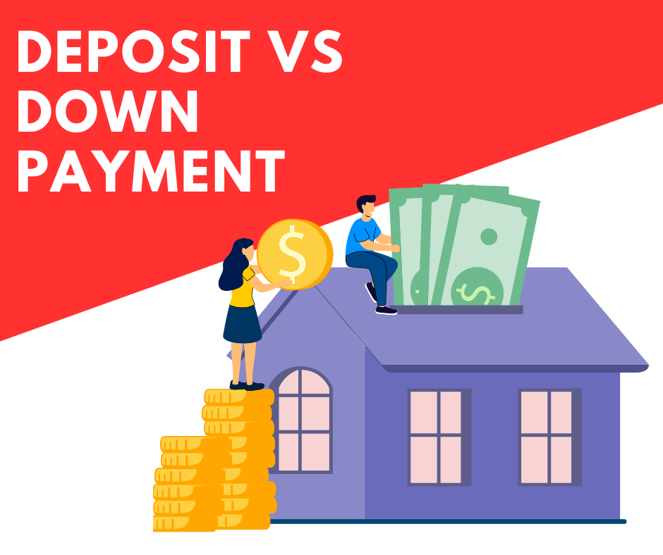Deposit vs down payment