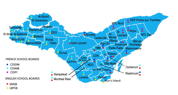 montreal neighborhoods map